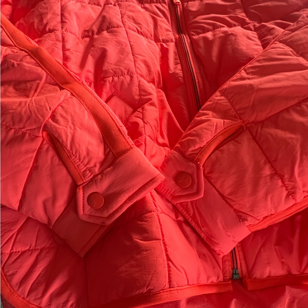 FP Movement Bright Orange Puffer Jacket - Pippa Packable Puffer Jacket - Picture 6 of 12